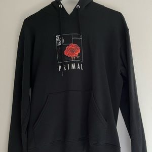 EMPYRE PRIMAL ROSE BLACK HOODIE
